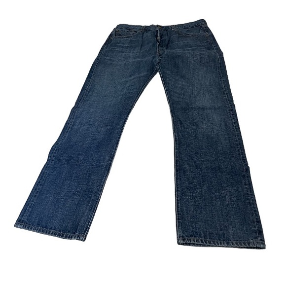 Levi's Other - Levis 501 button fly jeans 38x34 straight leg denim mens blue 100% cotton casual